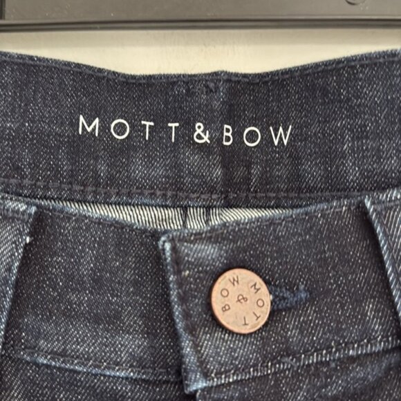 Mott Bow Blue Slim Crosby Jeans W30 L32 - Picture 4 of 14